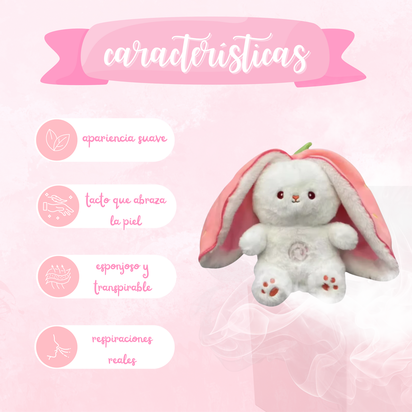 Conejito de peluche Anti Estrés